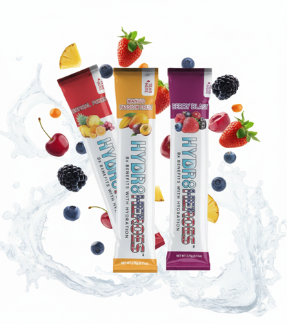 12 Count Variety Pack Mushroom Infused Hydration | 3 Flavors Sampler