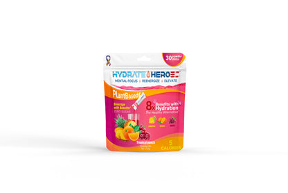 Berry Blast 20 Mushroom Infused Clean Hydration Powder Sticks | Energy & Focus