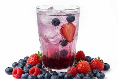 create image showing berry blast flavored beverage 