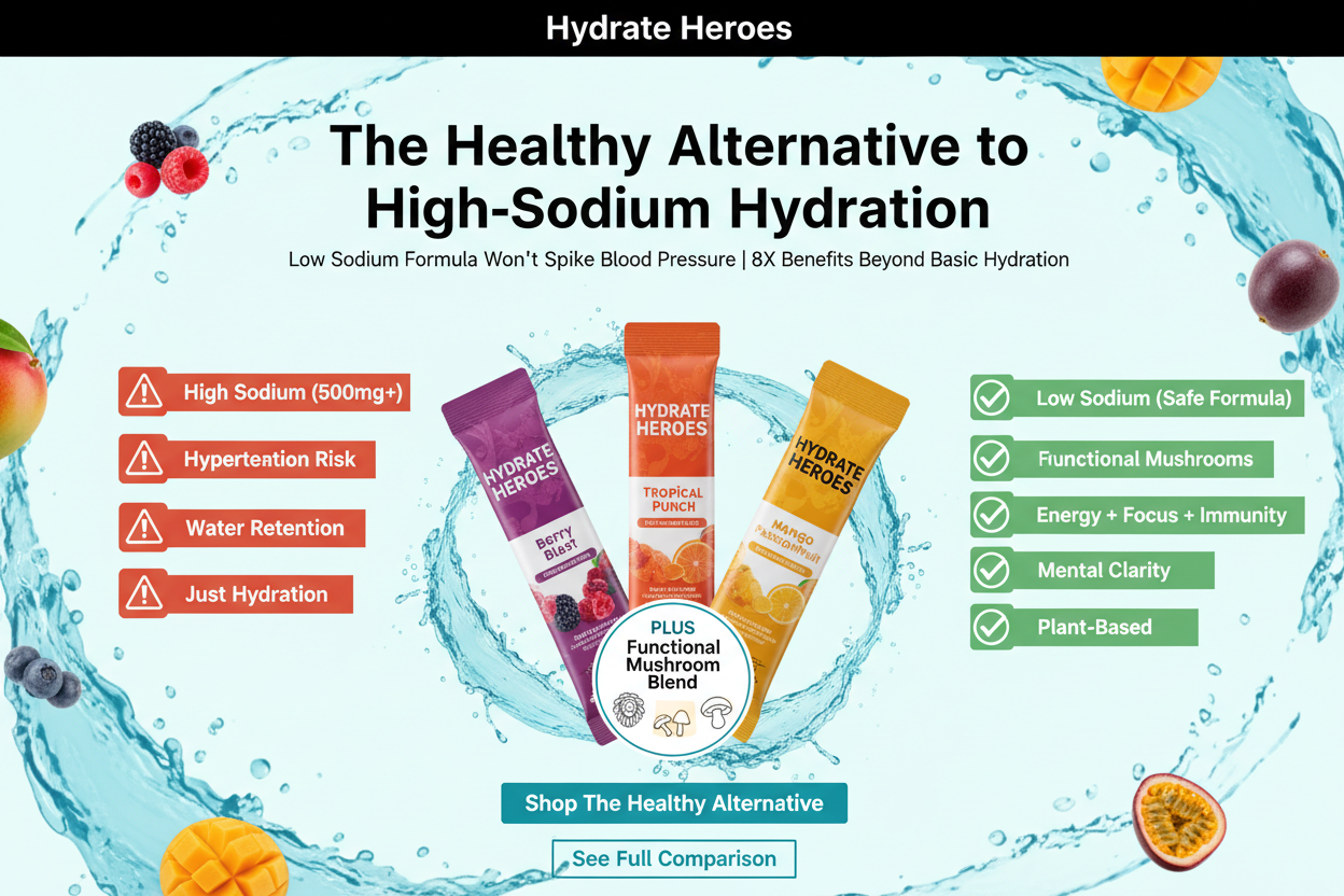Hydrate Heroes - The Healthy Alternative Hero Banner
