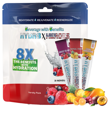 1.66 a Stick Variety Pack 12 count Hydration Powder Sticks