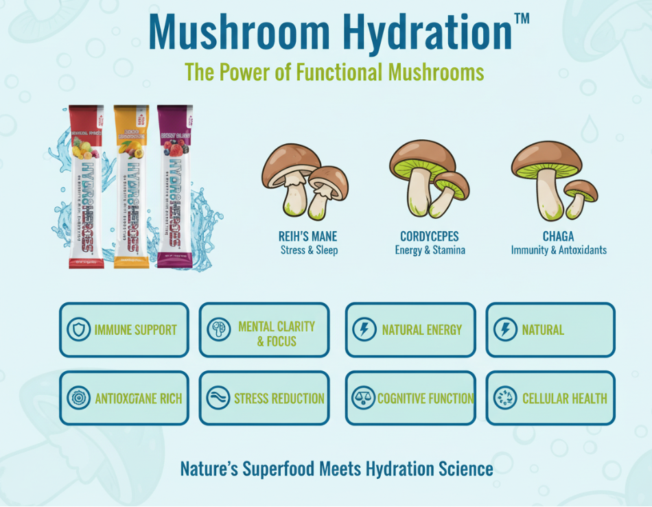 Mushroom Benefits Aligned